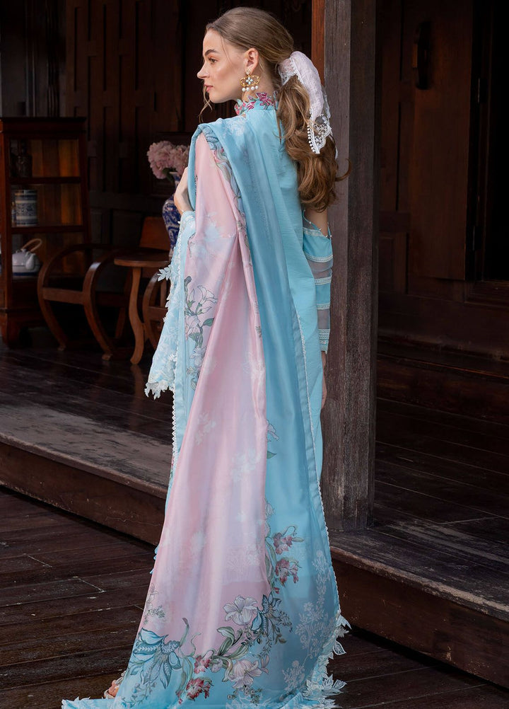 Rosemary And Ruffles By Asifa And Nabeel Embroidered Lawn Suit Unstitched 3 Piece AN24R RRL-01 Utopia - Luxury Summer Collection