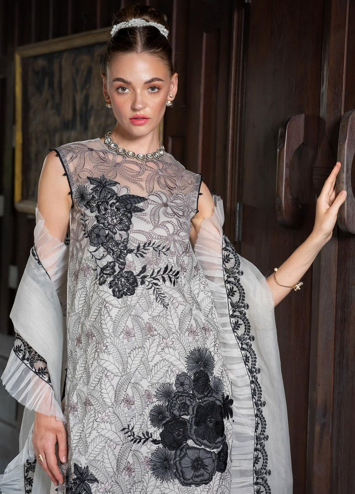 Rosemary And Ruffles By Asifa And Nabeel Embroidered Lawn Suit Unstitched 3 Piece AN24R RRL-02 Aurora - Luxury Summer Collection