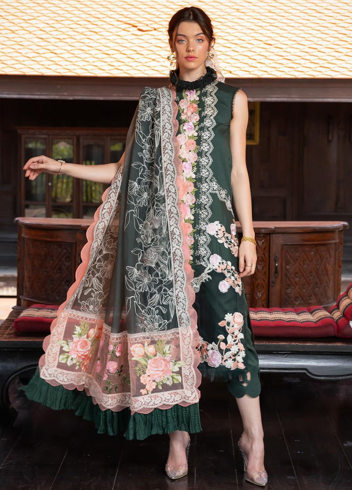 Rosemary And Ruffles By Asifa And Nabeel Embroidered Lawn Suit Unstitched 3 Piece AN24R RRL-03 Charisma - Luxury Summer Collection