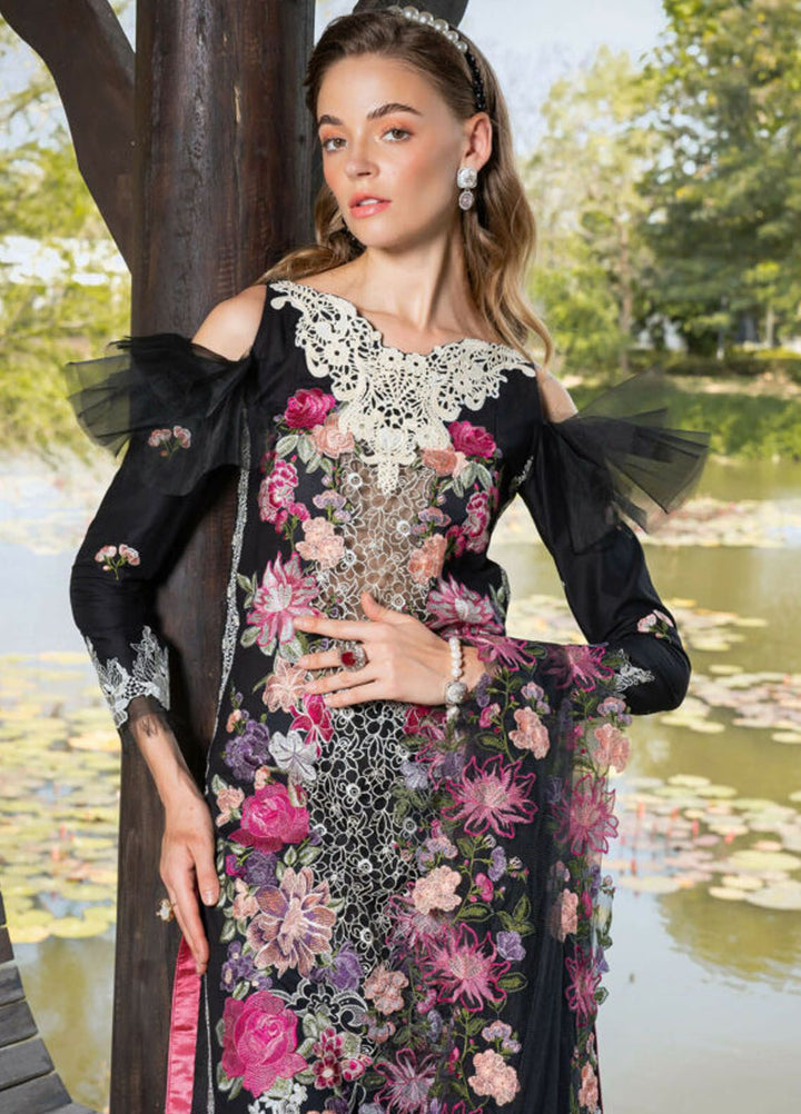 Rosemary And Ruffles By Asifa And Nabeel Embroidered Lawn Suit Unstitched 3 Piece AN24R RRL-06 Euphoria - Luxury Summer Collection