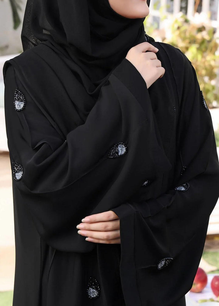 RTW Creation   Pret Abaya Black Diamond Abaya