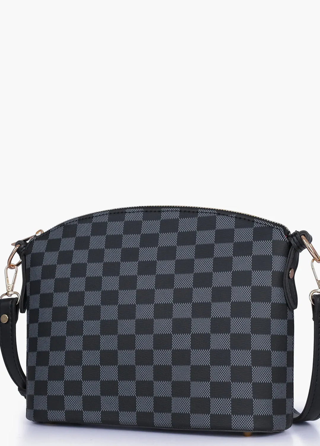 RTW Creation Checkered Dome Cross Body Bag CDC-01