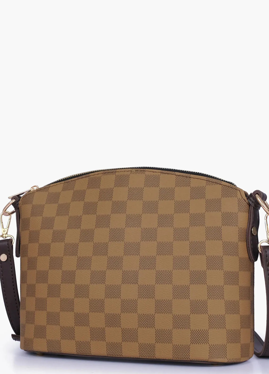RTW Creation Checkered Dome Cross Body Bag CDC-02