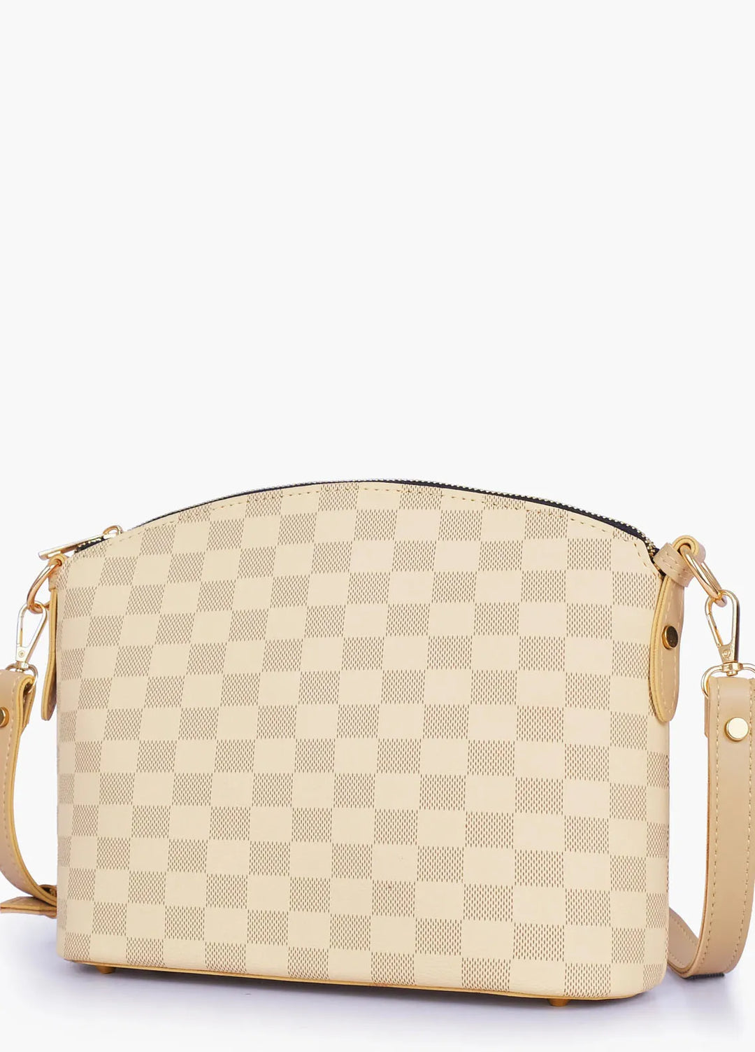 RTW Creation Checkered Dome Cross Body Bag CDC-04
