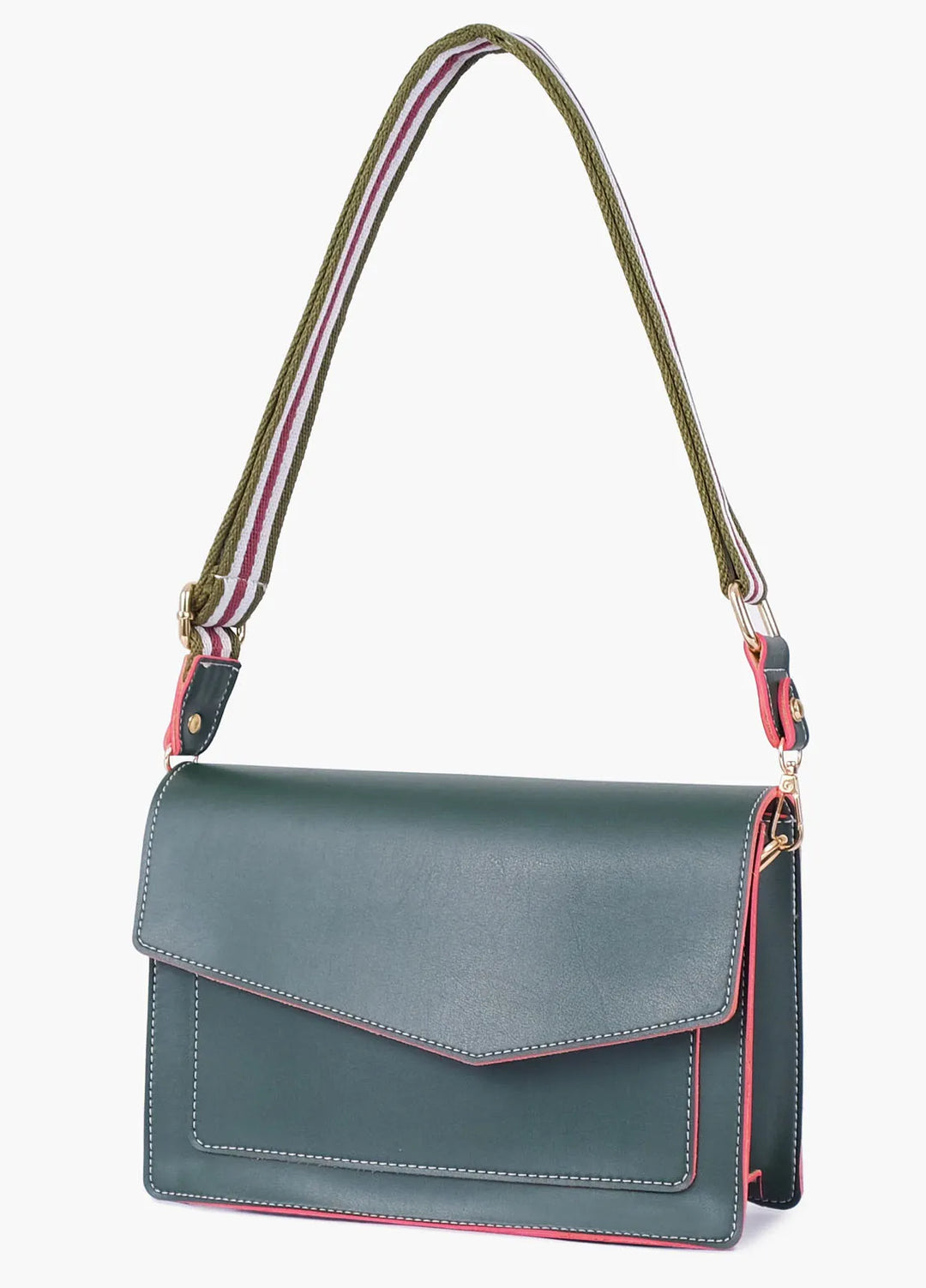 RTW Creation Half Flap Cross Body Bag HFB-07