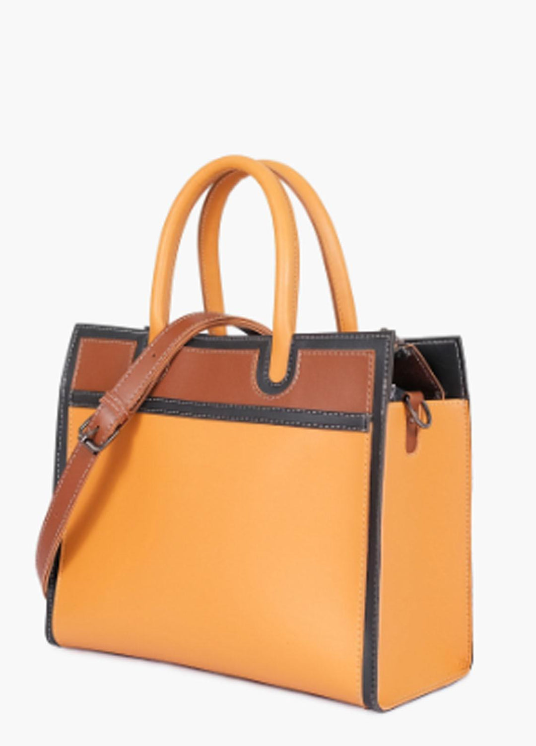 RTW Creation Hand Bag Vhb-05 Mustard Vintage Handbag - Women Hand Bags