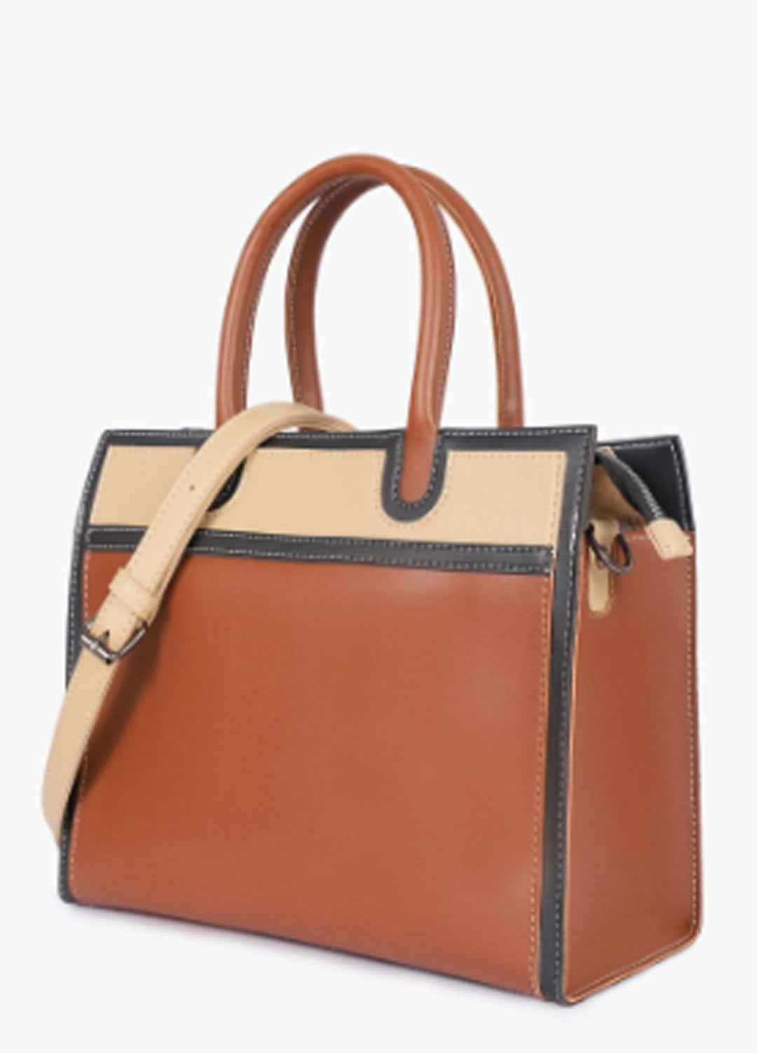 RTW Creation Hand Bag Vhb-04 Brown Vintage Handbag - Women Hand Bags