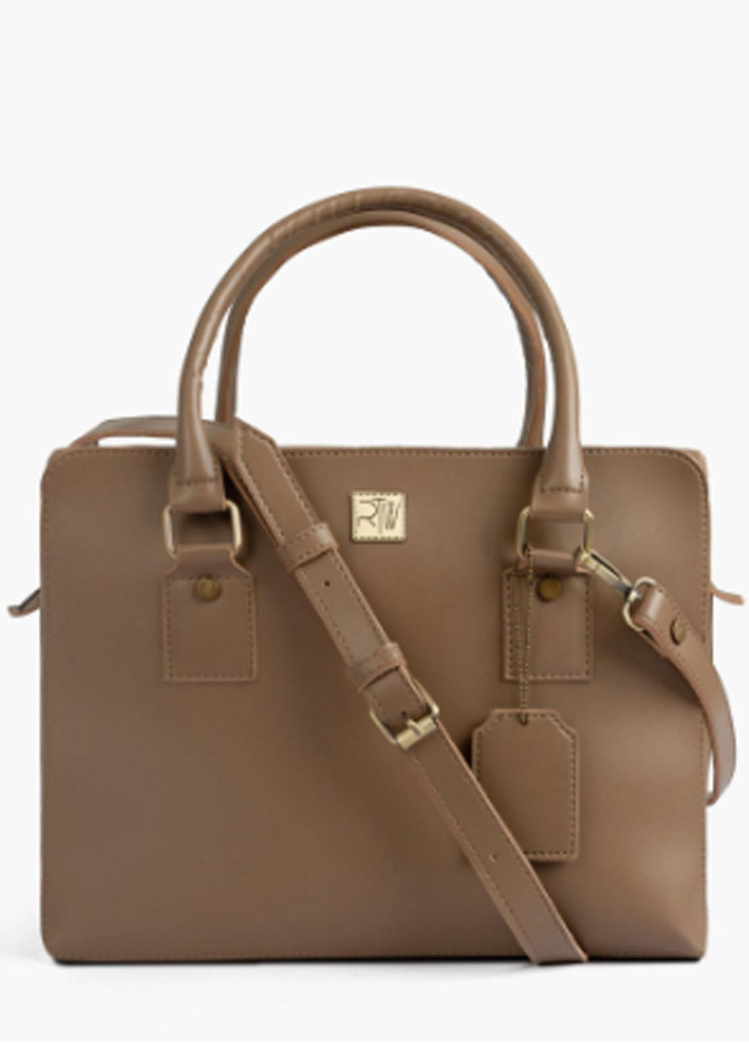RTW Creation Hand Bag Mdb-05 Coffee Mini Duffle Bag - Women Hand Bags