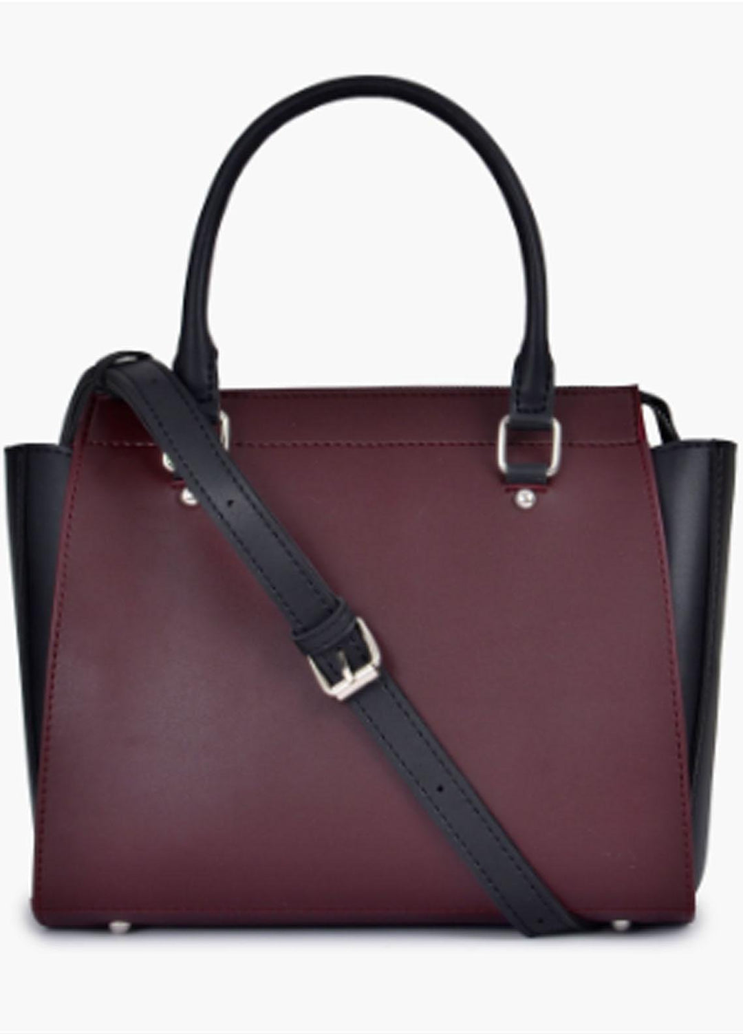 RTW Creation Hand Bag Ckth-06 Burgundy Classic Top-Handle Bag - Women Hand Bags