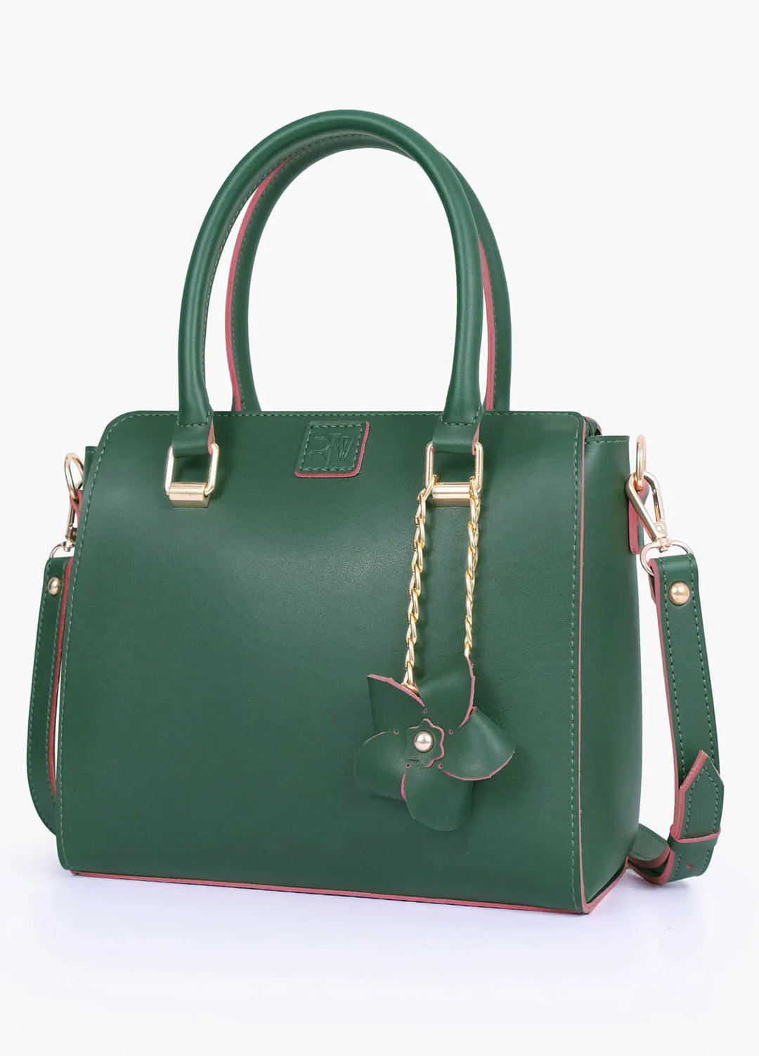 RTW Creation Handbag With Flower Charm CBF-07