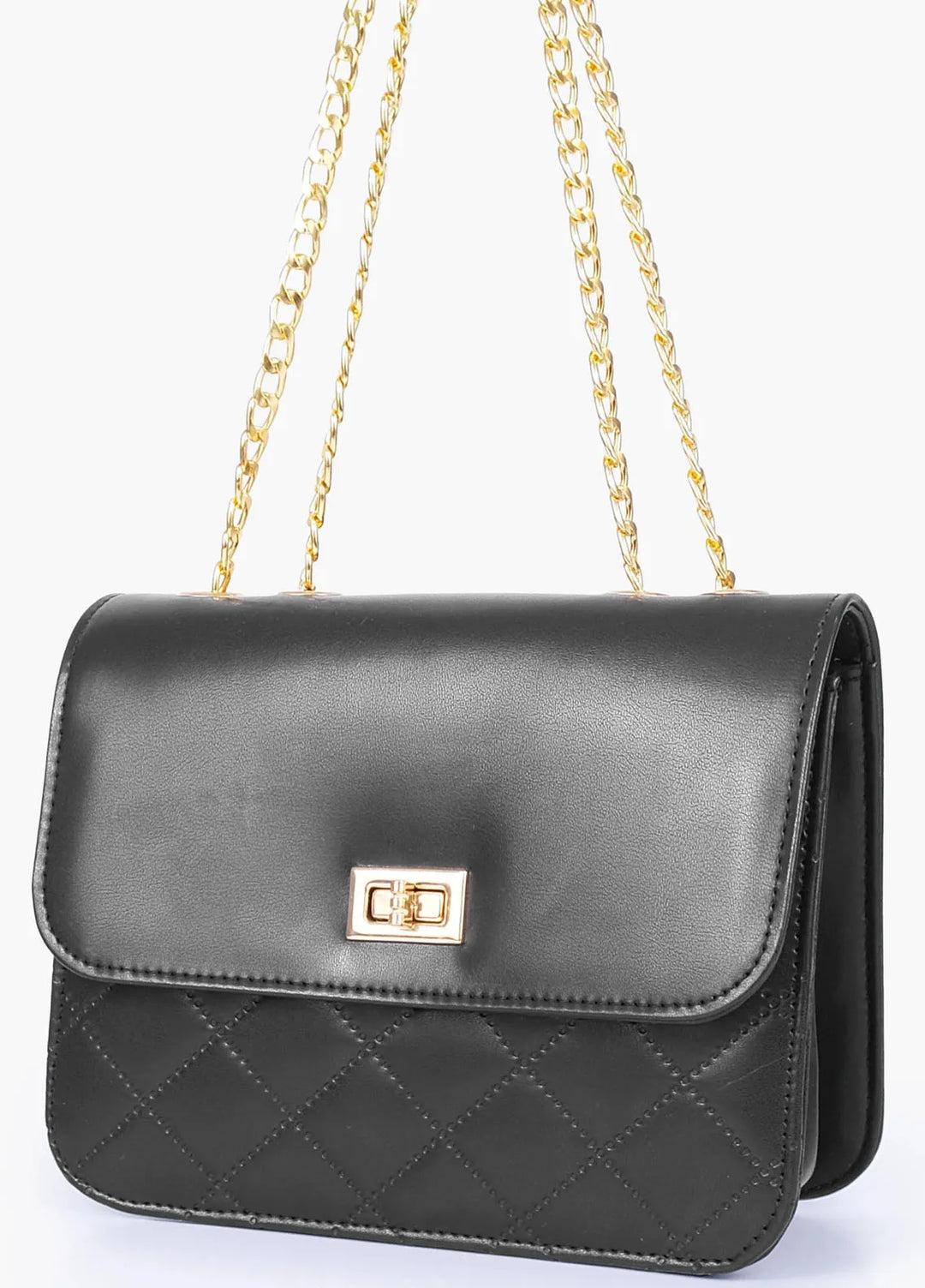 RTW Creation Quilted Chain Cross Body Bag QCC-01