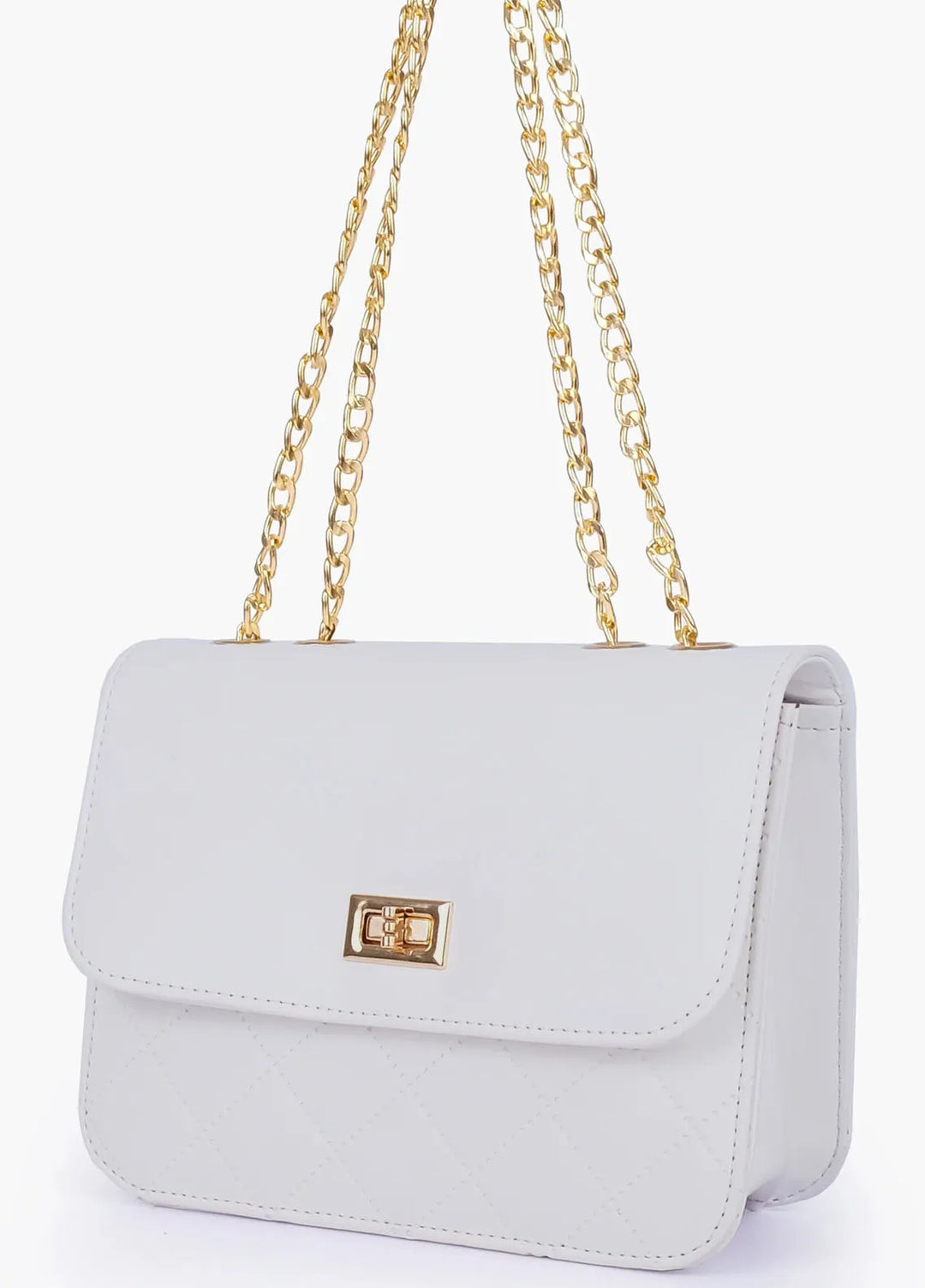 RTW Creation Quilted Chain Cross Body Bag QCC-02