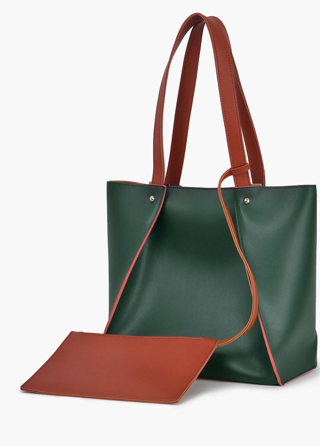 RTW Creation Tote Bag Stb-07 Army Green Shopping Tote Bag - Women Totes Bags