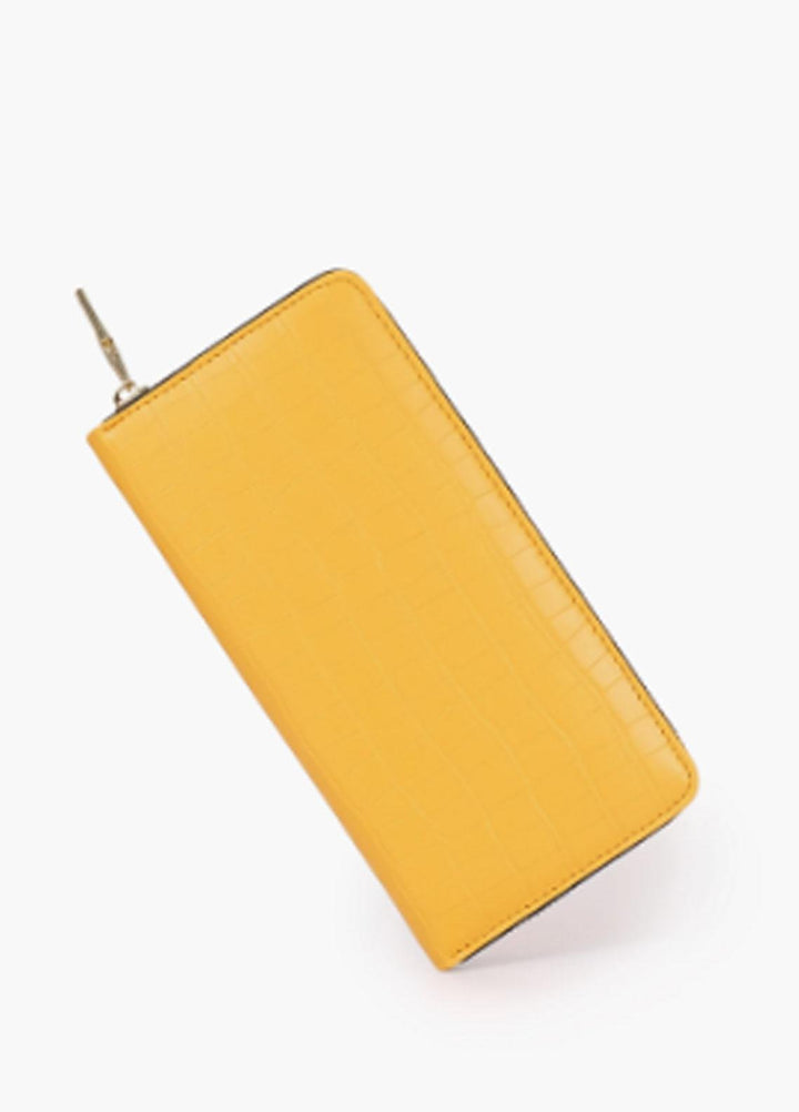 RTW Creation    Wallet RTW23WW WLT-07 Yellow Crocodile Pattern Wallet - Women Wallet Collection