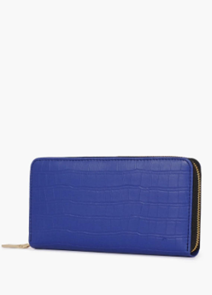 RTW Creation    Wallet RTW23WW WLT-06 Blue Crocodile Pattern Wallet - Women Wallet Collection