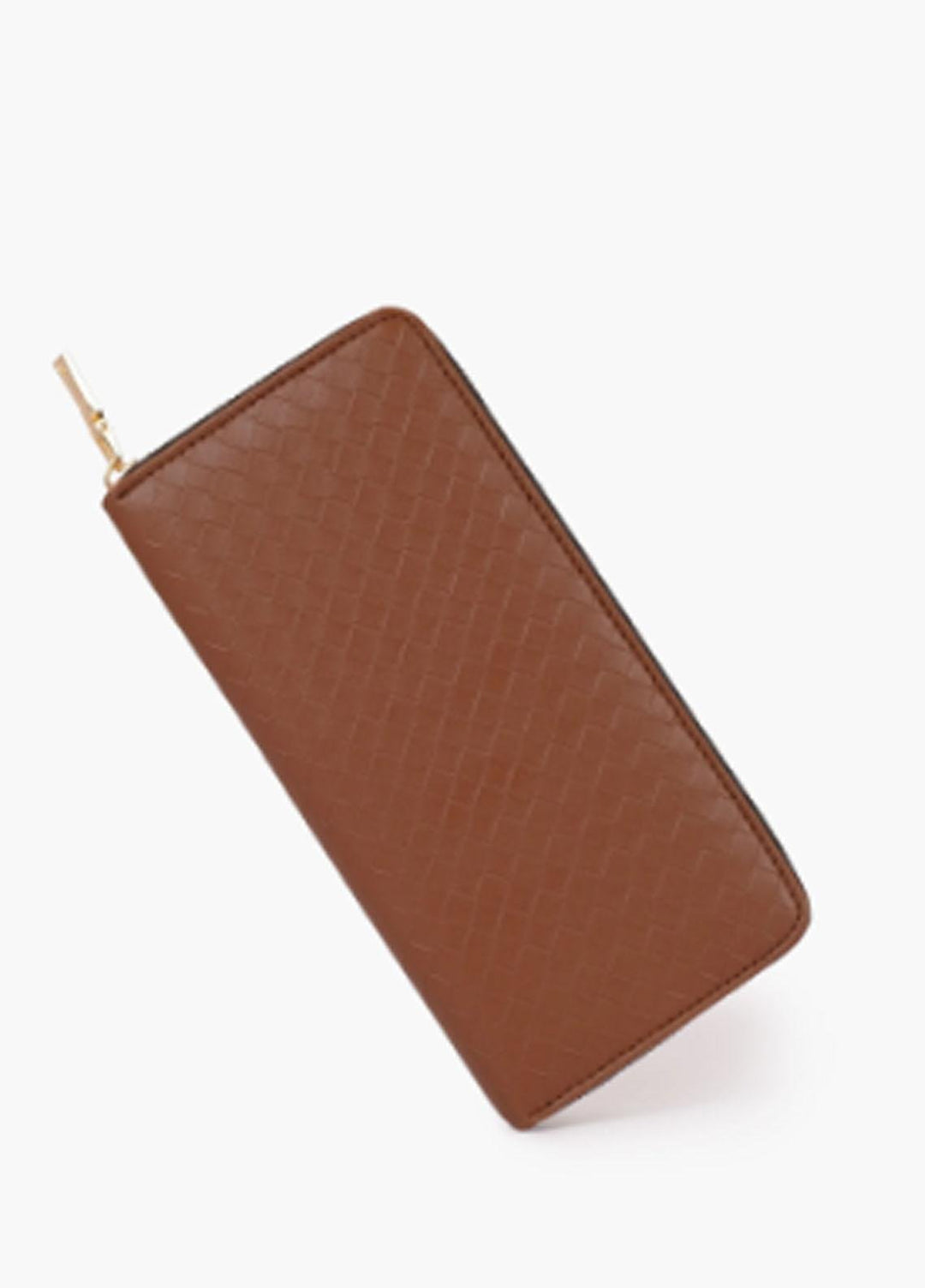 RTW Creation    Wallet RTW23WW WLT-02 Brown Weave Pattern Wallet - Women Wallet Collection