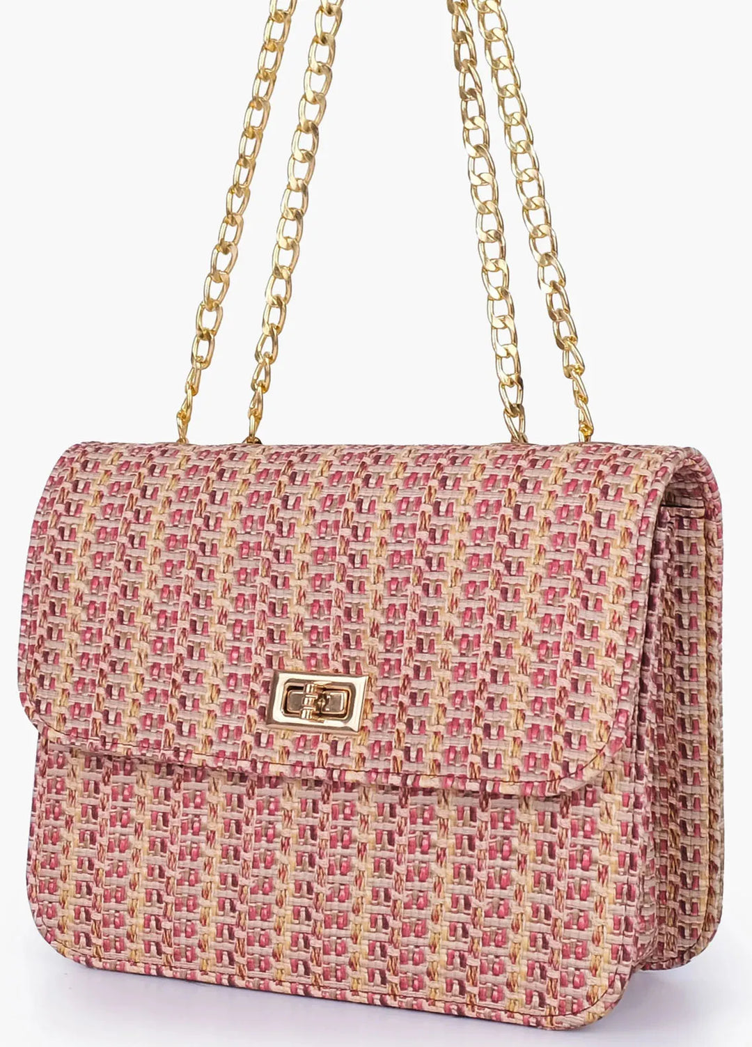 RTW Creation Woven Chain Cross Body Bag WCC-01