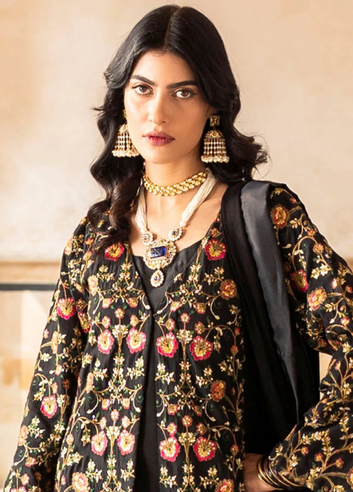 Ruhani by Muraad Embroidered Raw Silk Suit Unstitched 3 Piece MU24R Rameen - Formal Collection