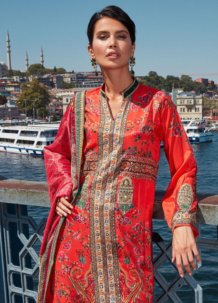 Sable Vogue Pret  Silk 3 Piece Dress SV22NF SRS-03