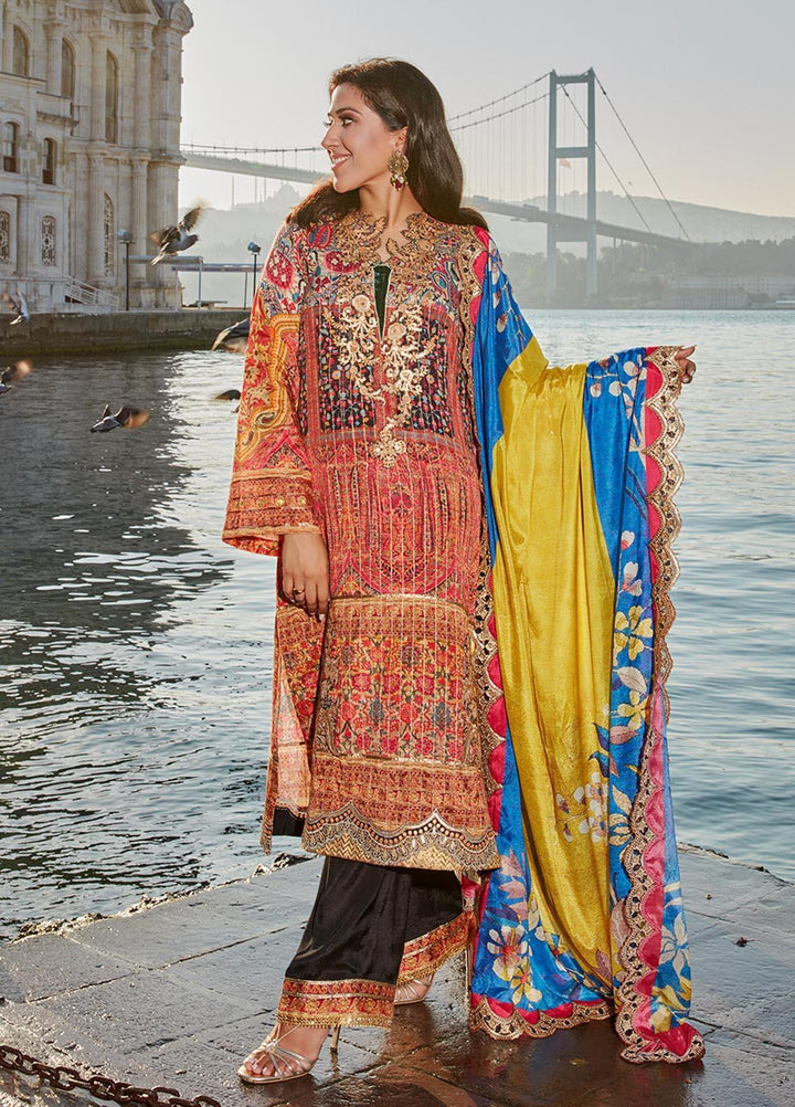 Sable Vogue Pret  Silk 3 Piece Dress SV22NF SRS-04