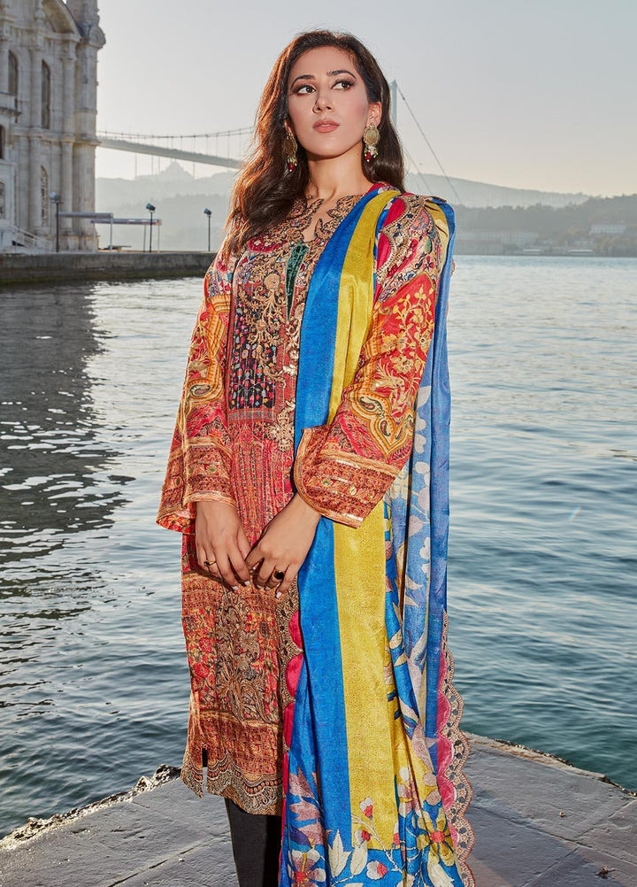 Sable Vogue Pret  Silk 3 Piece Dress SV22NF SRS-04