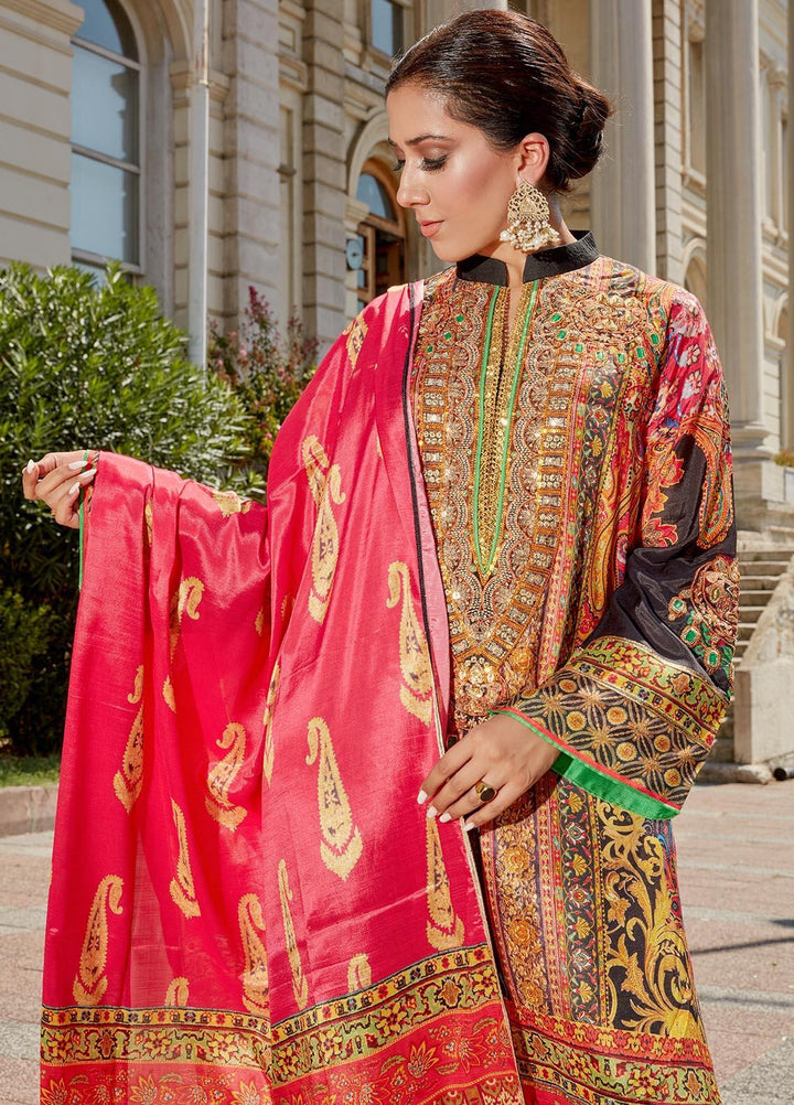 Sable Vogue Pret  Silk 3 Piece Dress SV22NF SRS-06