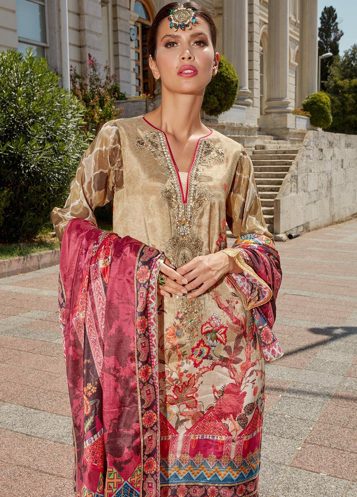 Sable Vogue Pret  Silk 3 Piece Dress SV22NF SRS-07