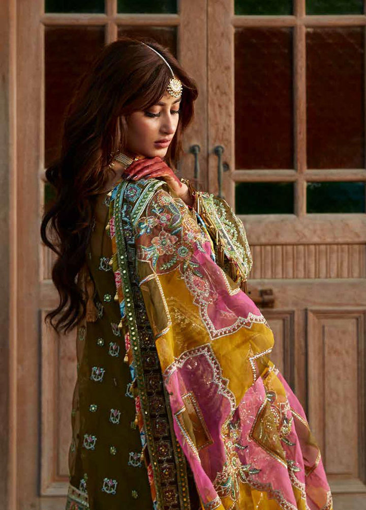 Sagar Kinaray By MNR Embroidered  Suits Unstitched 3 Piece MNR23SK ZWU23-18 VIRAAS - Wedding Collection