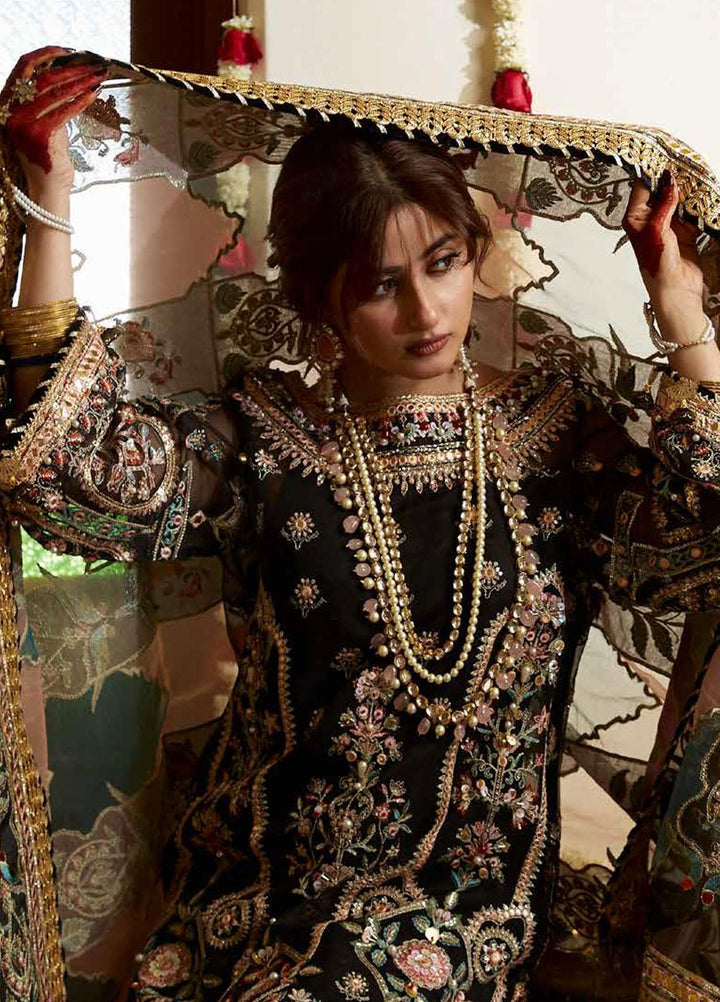 Sagar Kinaray By MNR Embroidered  Suits Unstitched 3 Piece MNR23SK ZWU23-22 BASGUL - Wedding Collection