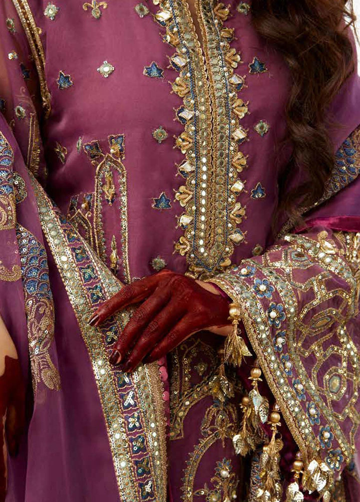 Sagar Kinaray By MNR Embroidered  Suits Unstitched 3 Piece MNR23SK ZWU23-23 JIGRI - Wedding Collection