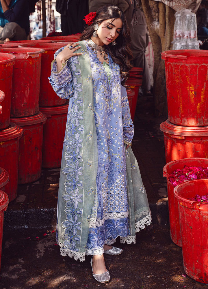 Sahakari by Sahane Embroidered Lawn Suits Unstitched 3 Piece SNE24SK CT-10006 Chandni - Summer Collection