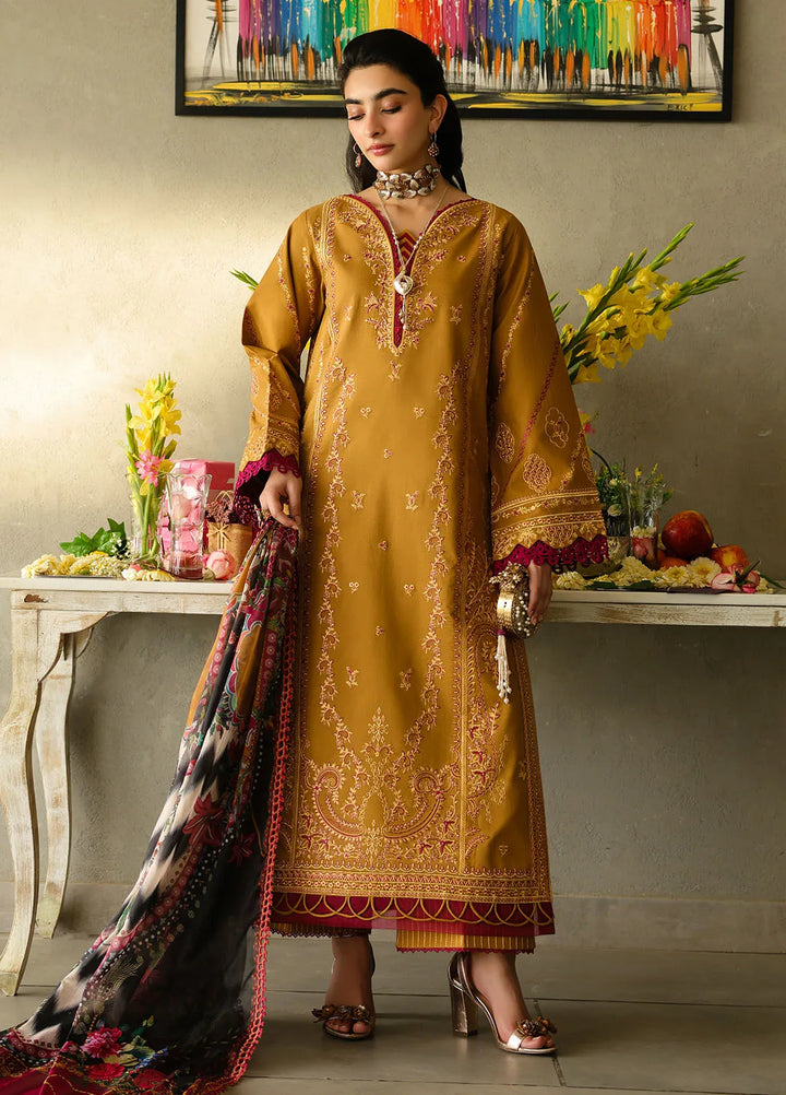Sahane Embroidered Lawn Suits Unstitched 3 Piece SNE25IL CT-21001 Noemi - Summer Collection