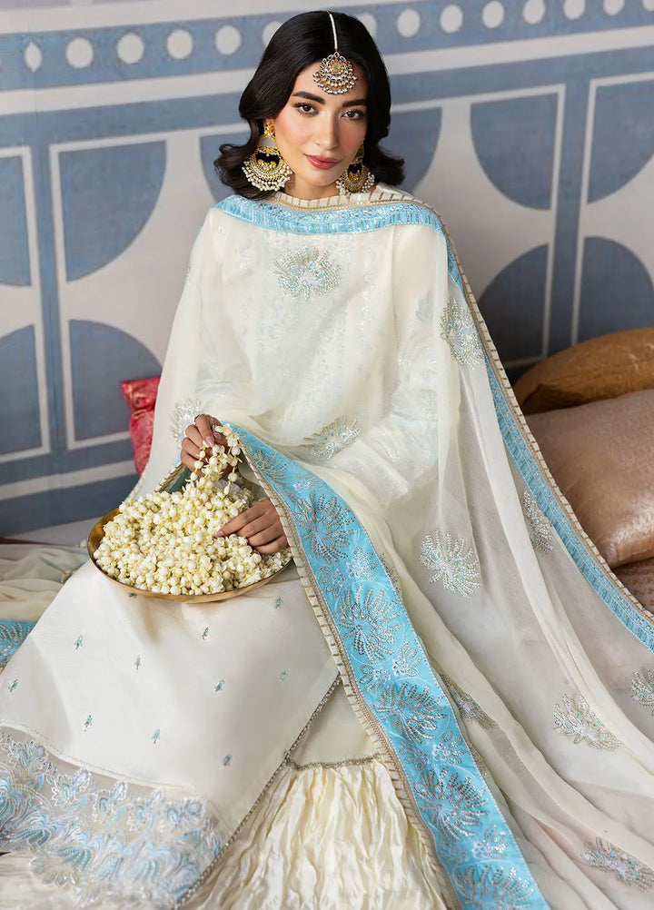 Sahane Embroidered Raw Silk Suits Unstitched 3 Piece SNE24TG TSG-03 Glow - Festive Collection