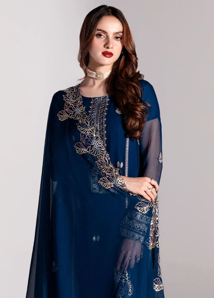 Sahane Pret Embroidered Chiffon 3 Piece Suit ME-03 Myrto