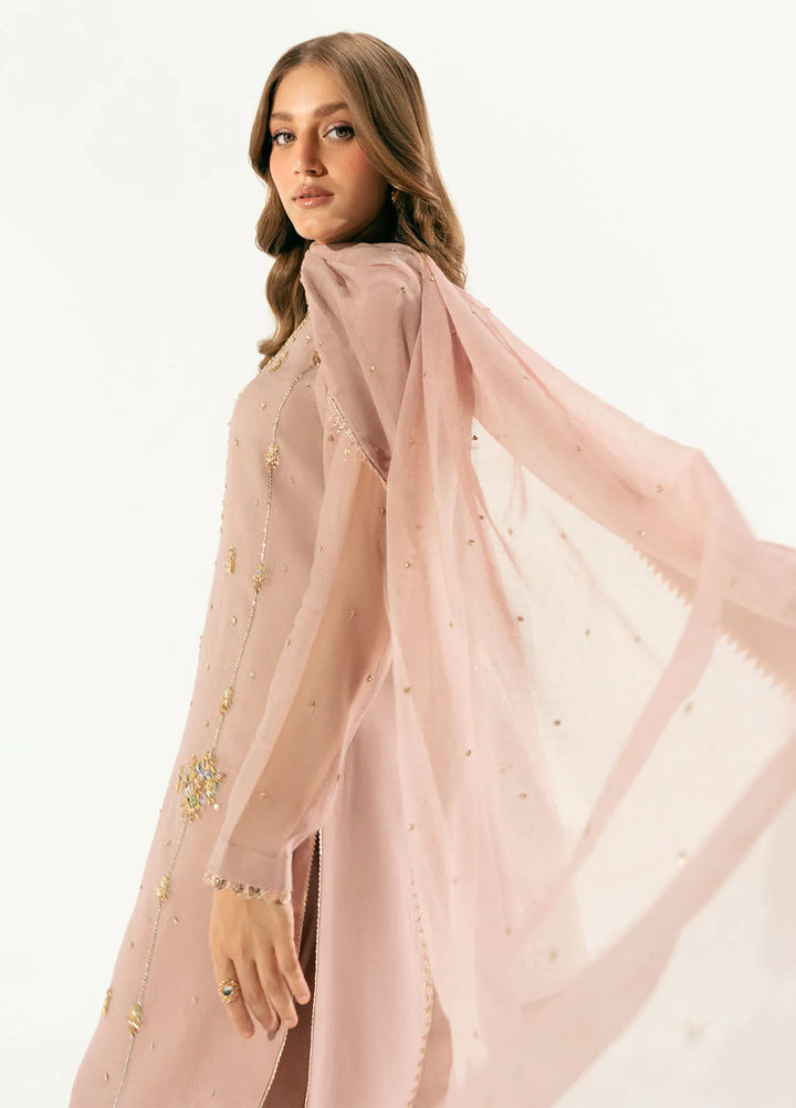 Sahane Pret Embroidered Cotton Net 3 Piece Suit ME 24007 Lisa