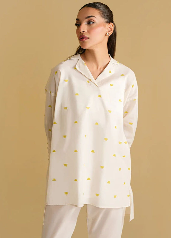 Sahar Pret Casual Jacquard 2 Piece Suit SSLJ-V1-04 Tri-chic