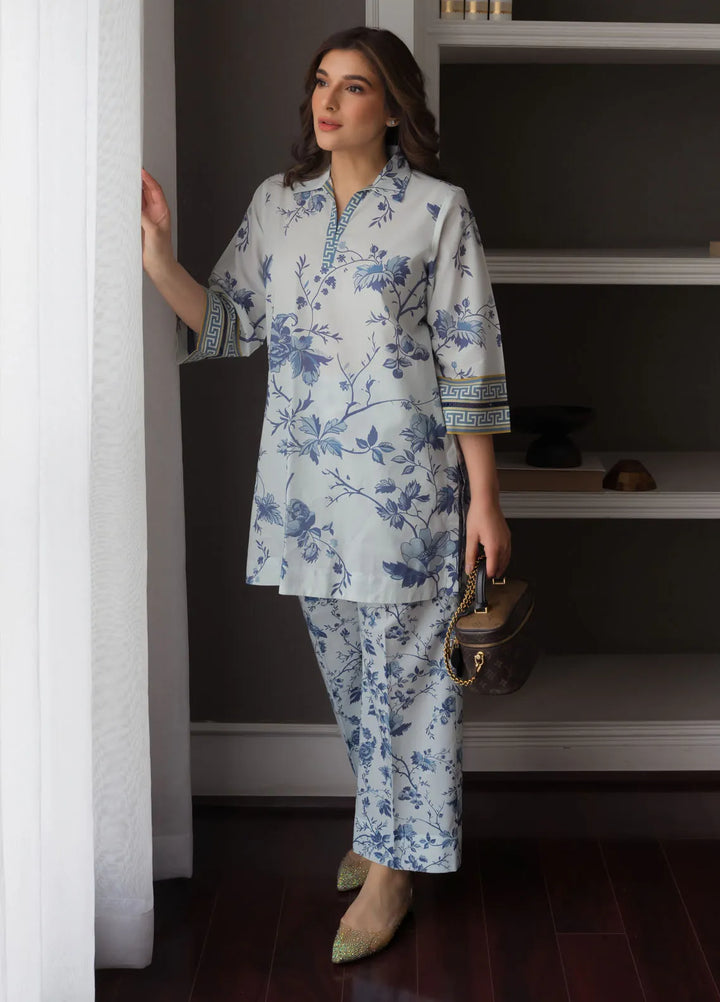 Sahar Pret Printed Cambric 2 Piece Suit Ornate Chintz