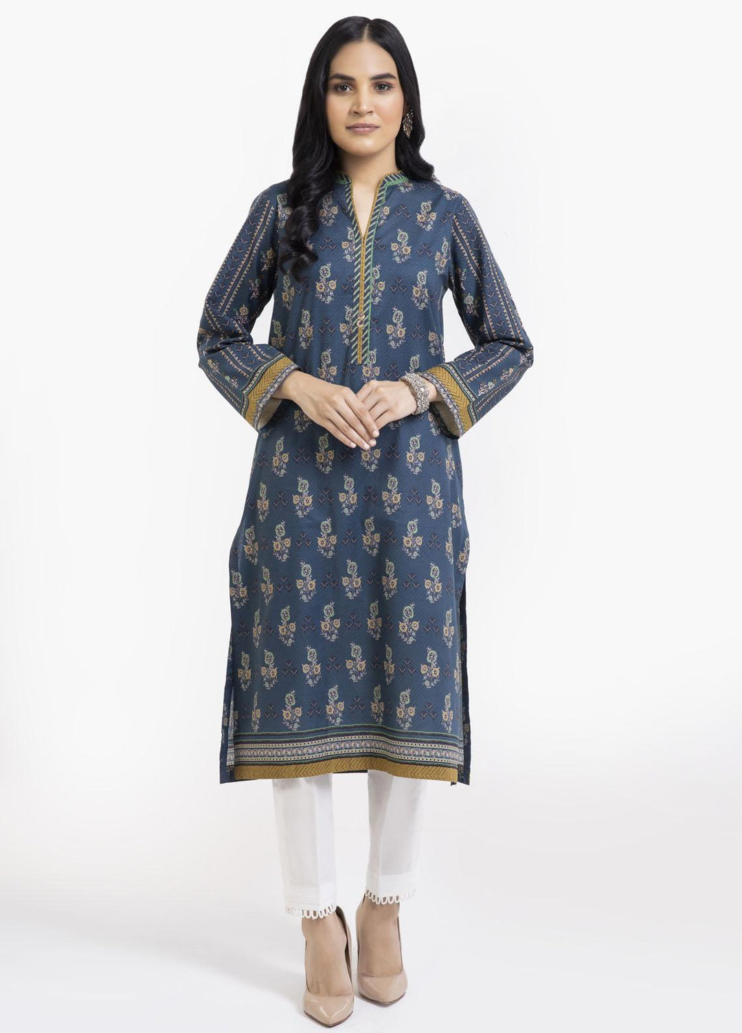 Sahar Printed Cambric  Unstitched Kurties SHR22WC SL-V1-22-007 - Winter Collection
