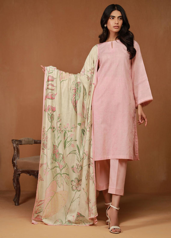 Sahar Embroidered Cross Hatch Suits Unstitched 3 Piece SHR23WCH WCH-V2-23-03 - Winter Collection