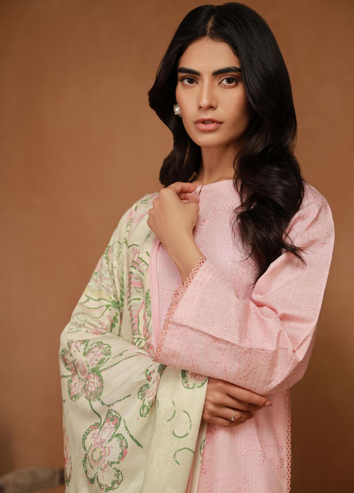 Sahar Embroidered Cross Hatch Suits Unstitched 3 Piece SHR23WCH WCH-V2-23-03 - Winter Collection