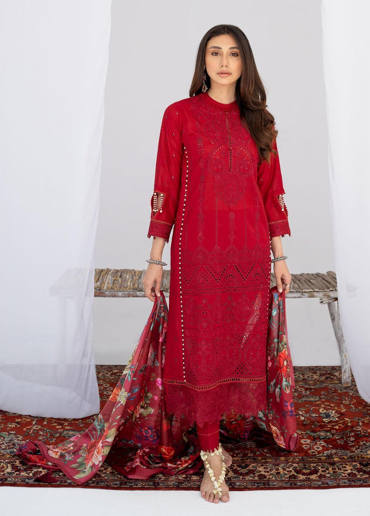 Saheliyaan by Gisele Embroidered Lawn Suits Unstitched 3 Piece GL23S Layla - Luxury Collection