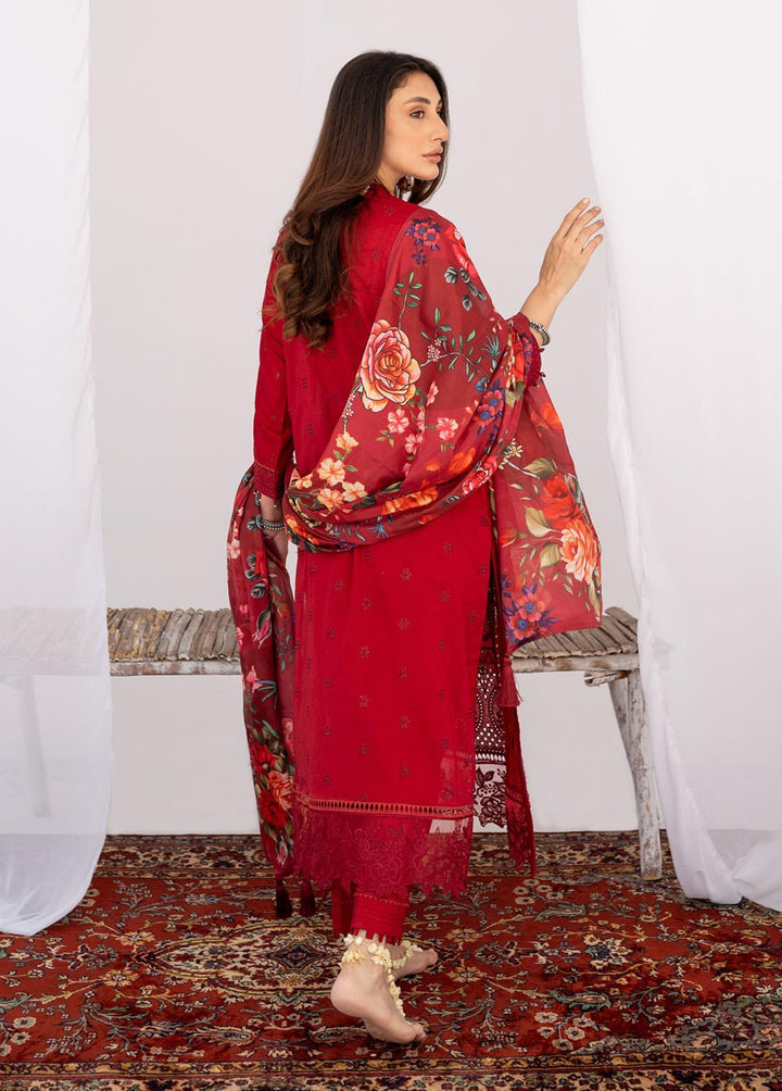 Saheliyaan by Gisele Embroidered Lawn Suits Unstitched 3 Piece GL23S Layla - Luxury Collection