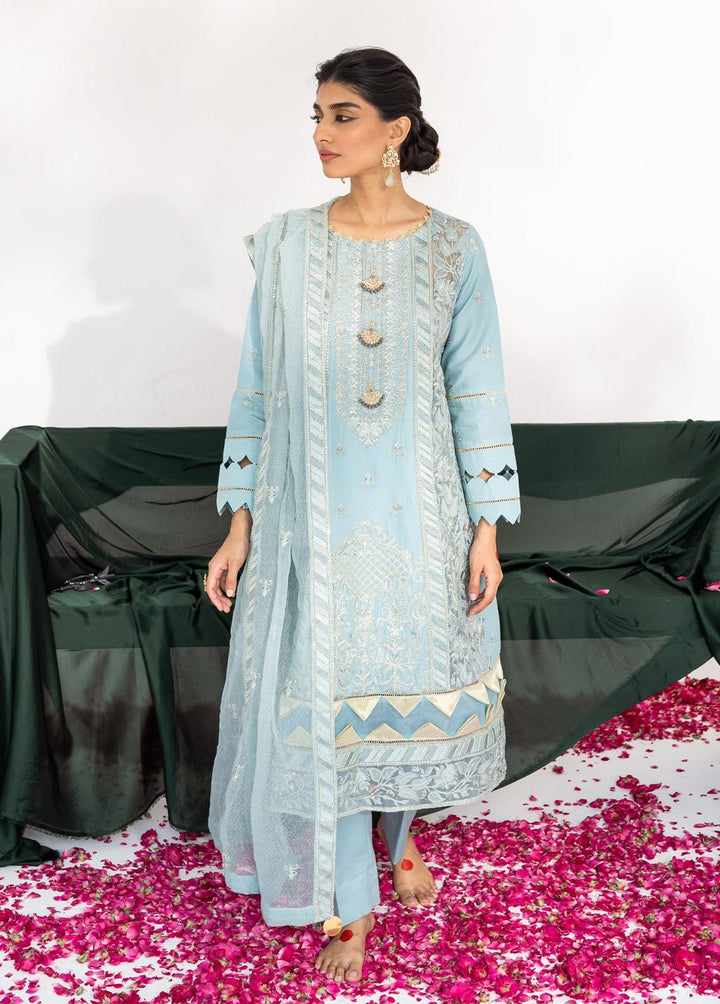 Saheliyaan by Gisele Embroidered Lawn Suits Unstitched 3 Piece GL23S Zimal - Luxury Collection