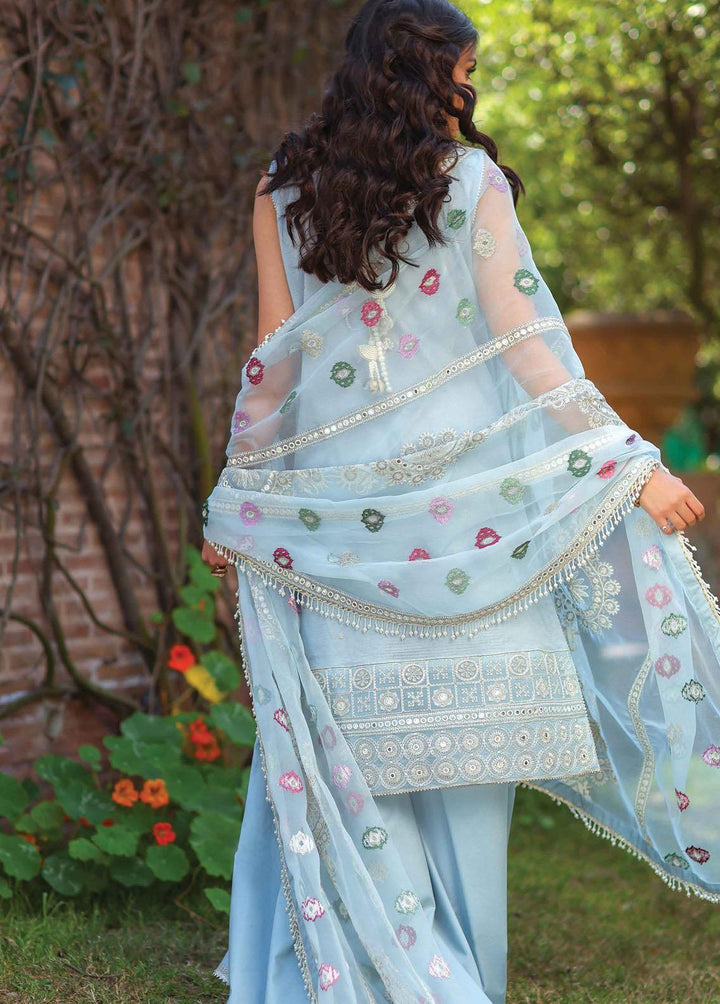 Saheliyaan by Gisele Embroidered Lawn Suits Unstitched 3 Piece GL22S D-08 SABAH - Festive Collection