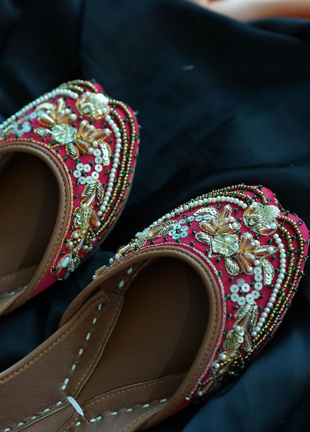 Saheliyan Formal Style Khussa FREESIA KIKLI00RF1128