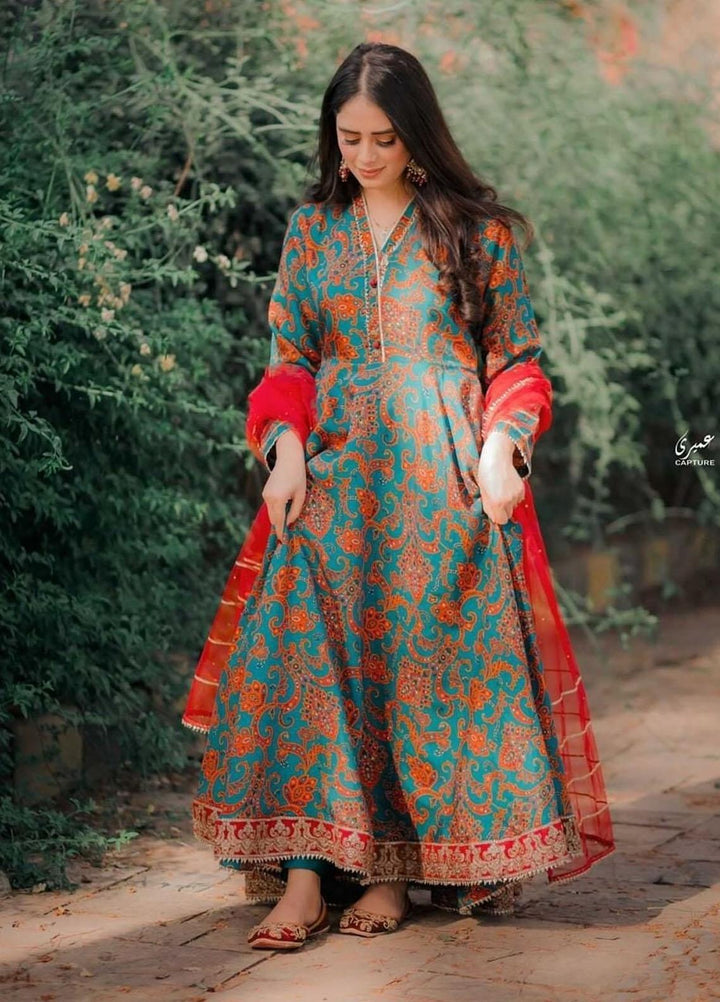 Saheliyan Formal Style Khussa SCARLET KIKLISC0037