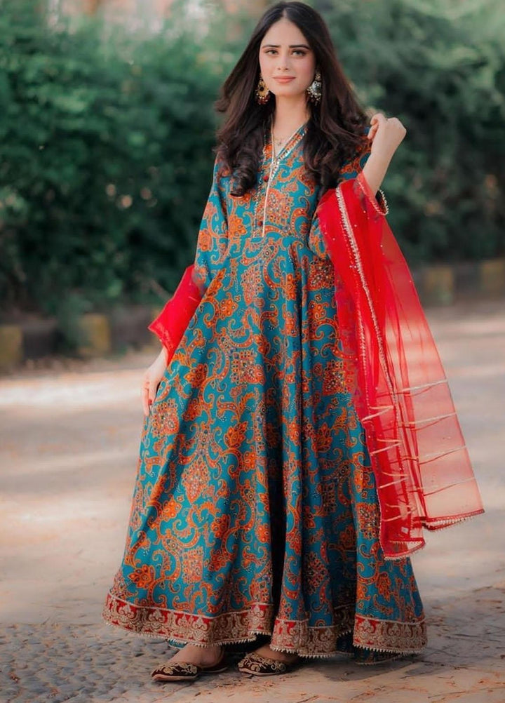 Saheliyan Formal Style Khussa SCARLET KIKLISC0037