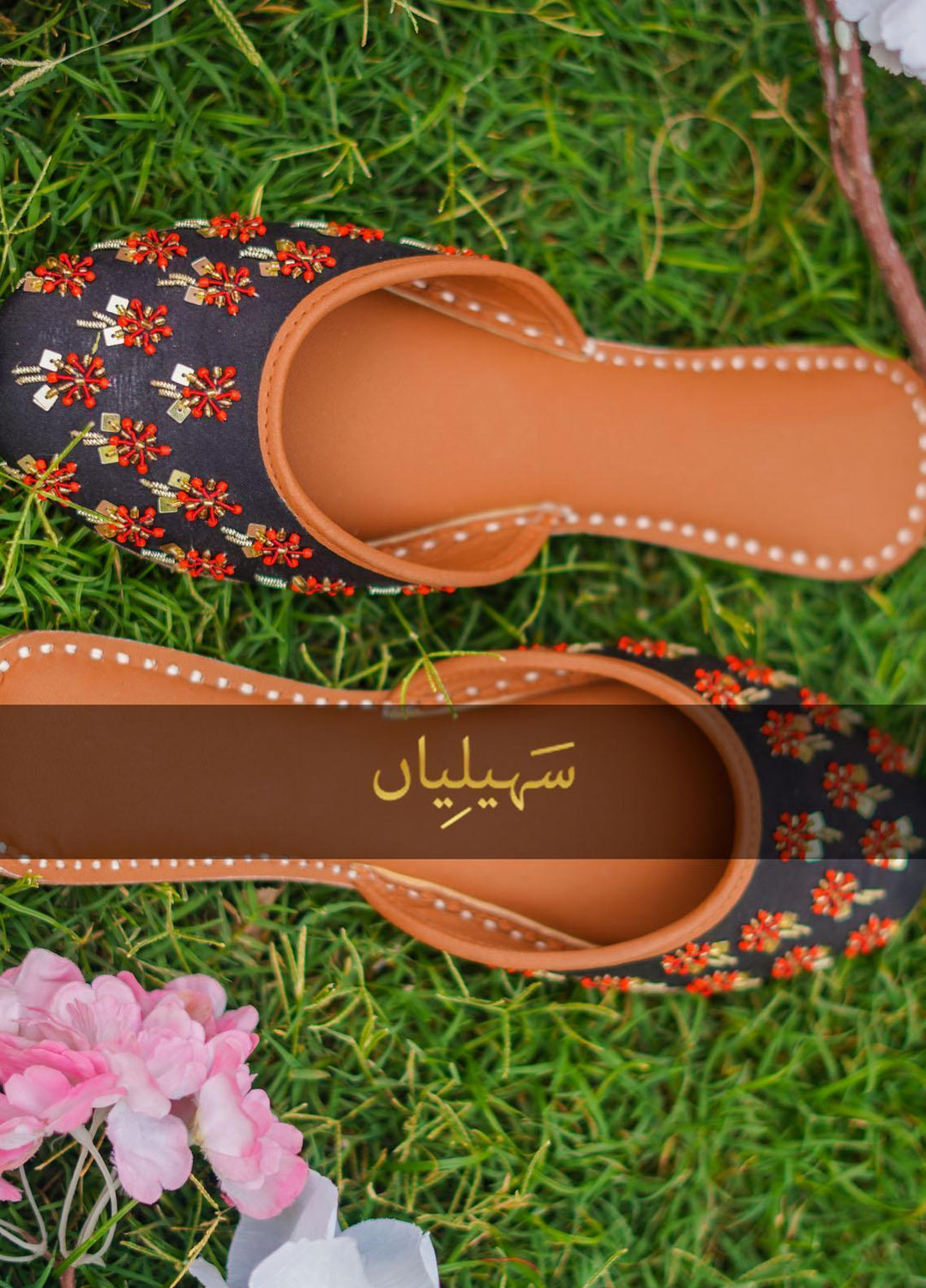 Saheliyan Festive Style Mules PHOOL00MAB109 MATSYA