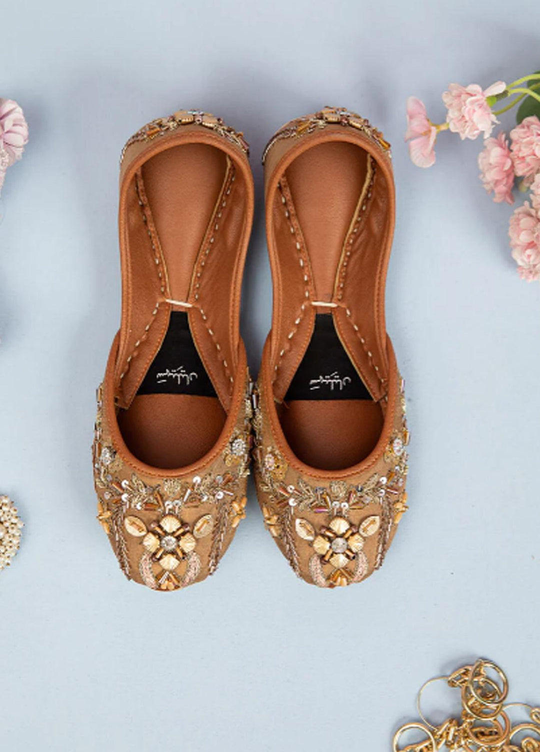 Saheliyan Formal Style Khussa Murghabi HEER00MRG113