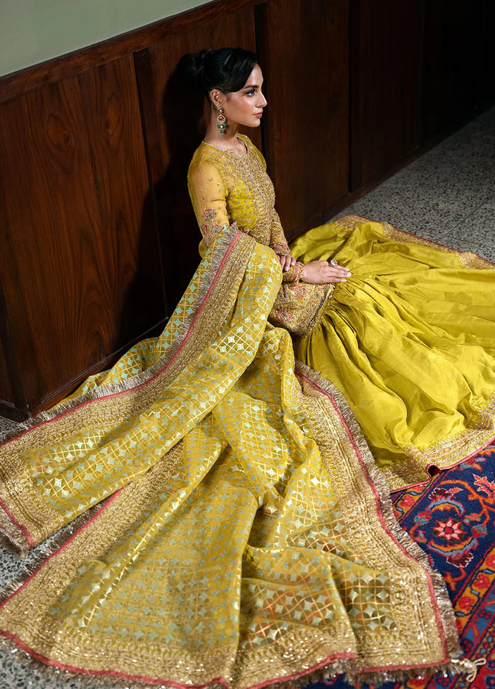 Saira Rizwan Embroidered Organza Suits Unstitched 4 Piece SRF-D-08 Sera - Festive Collection